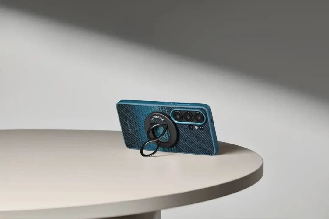 Pitaka Cairn Aaron Hoesje S26 Ultra - 1500D Aramide - Blauw - MagSafe