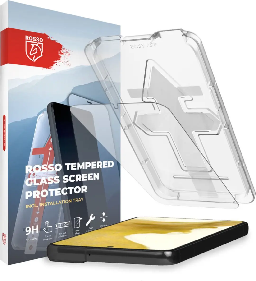 Rosso Screenprotector Samsung Galaxy S22