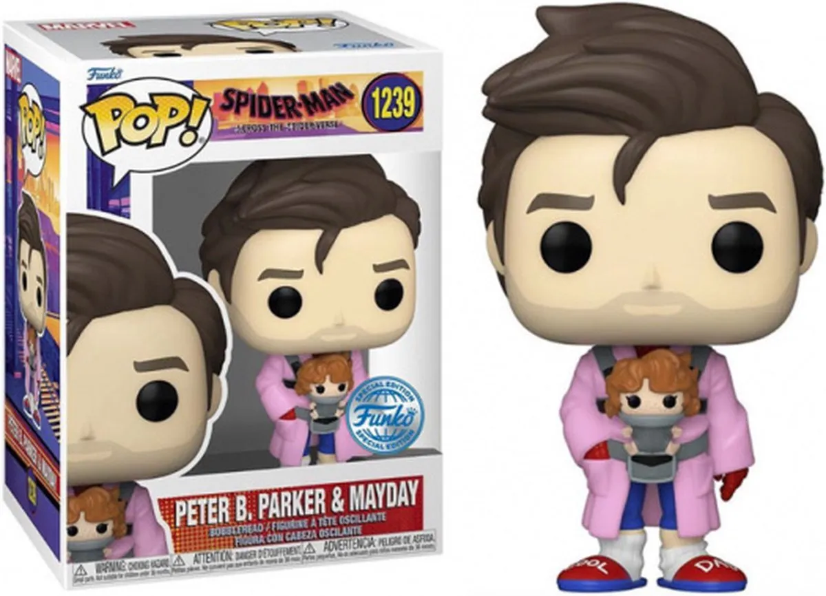 Funko Pop! Marvel Spider-Man Peter B. Parker Mayday Exclusive