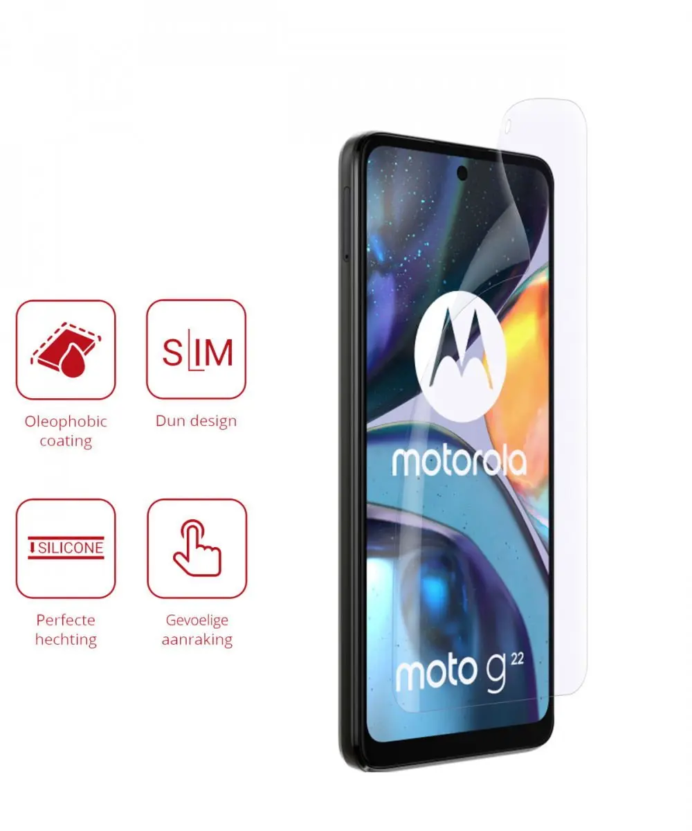 Rosso Screen Protector Ultra Clear voor Motorola Moto G22