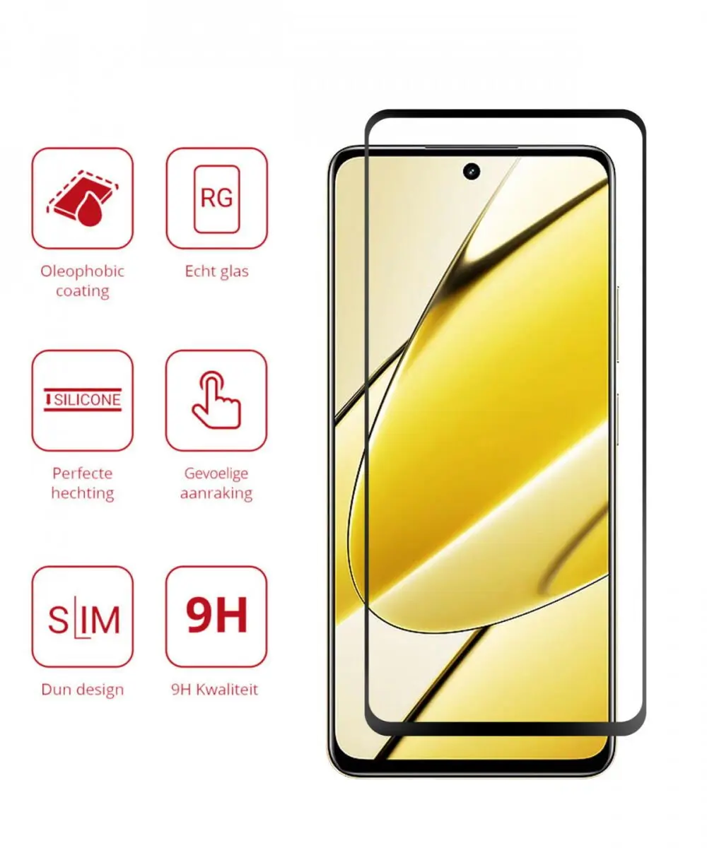 Rosso 9H Tempered Glass Screen Protector Realme 11
