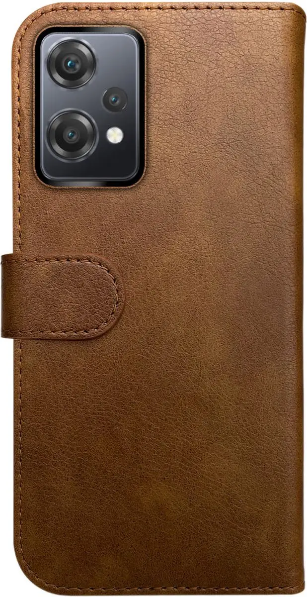 Rosso Element Book Case Wallet OnePlus Nord CE 2 Lite - 3 Pasjes - Bruin