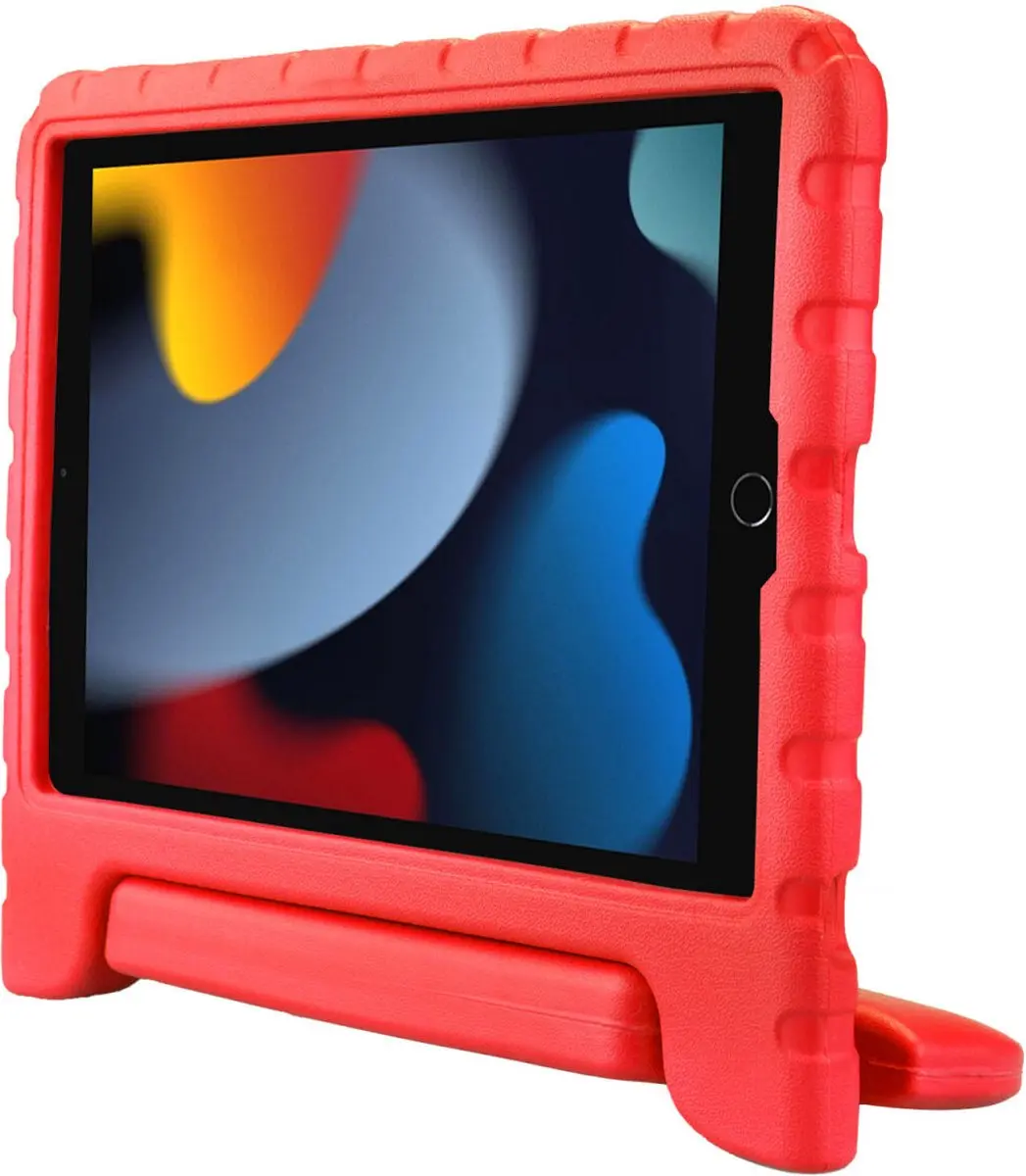 HappyCase Kinderhoes iPad 10.2 2019-2021 - Rood