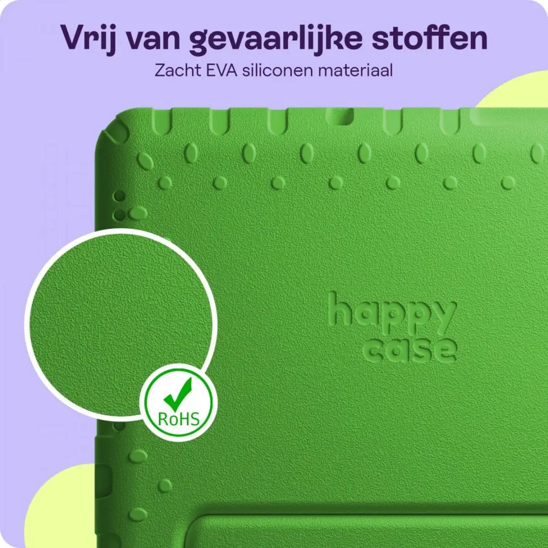 HappyCase Kinder Tablethoes Apple iPad 10.2" - Groen