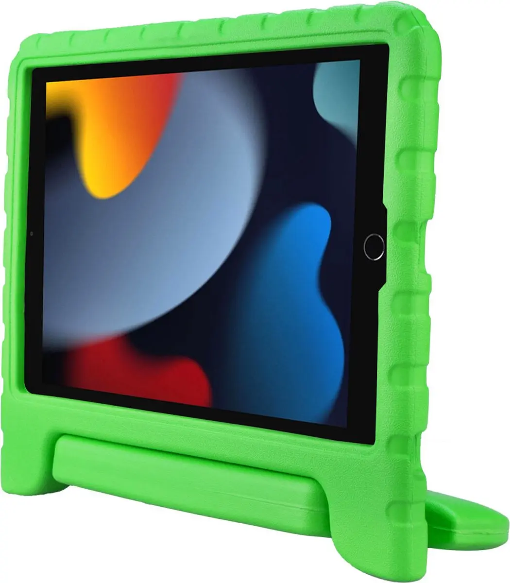 HappyCase Kinder Tablethoes Apple iPad 10.2" - Groen