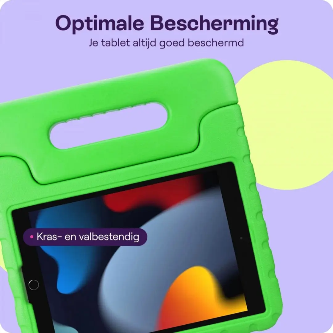 HappyCase Kinder Tablethoes Apple iPad 10.2" - Groen - afbeelding 6 van 6