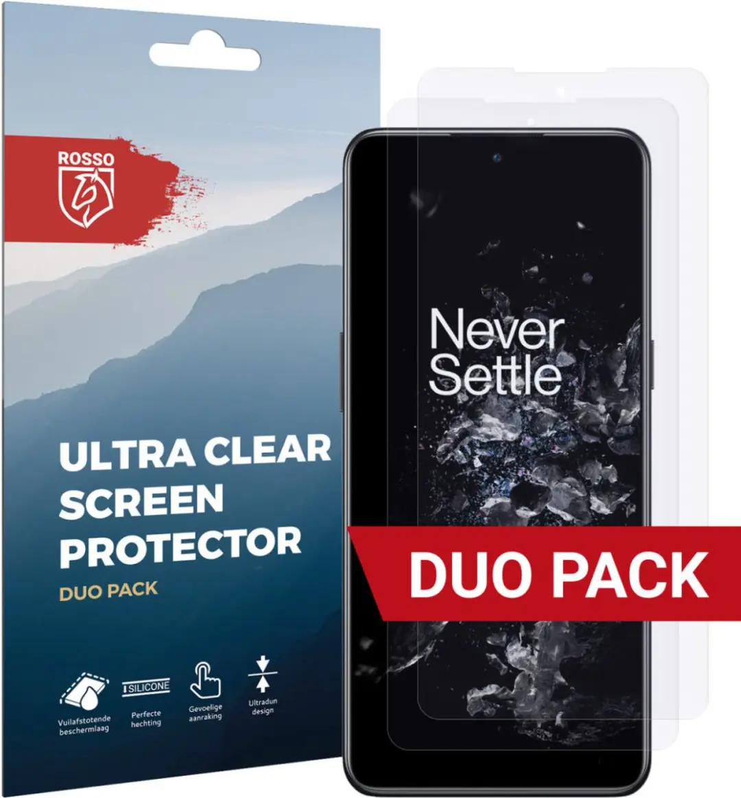 Rosso Screen Protector Ultra Clear voor OnePlus 10T