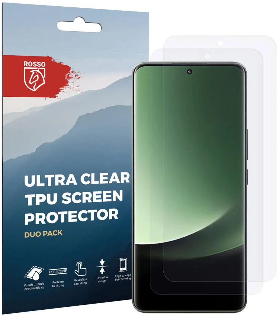 Rosso Screen Protector Ultra Clear - Xiaomi 13 Ultra - 2 Stuks