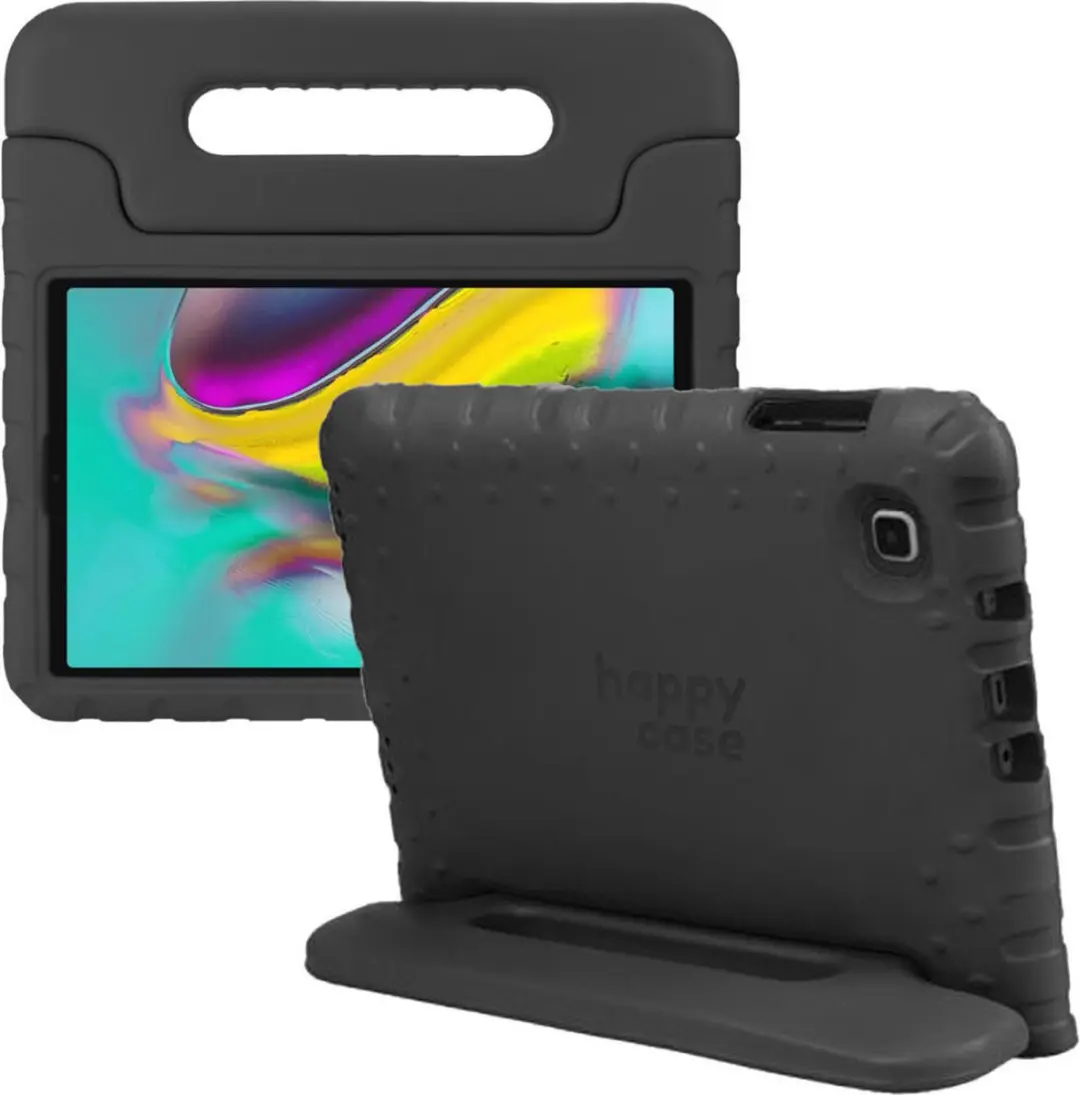HappyCase Kinder Tablethoes Samsung Galaxy Tab A 10.1 (2019) - Zwart - afbeelding 2 van 6