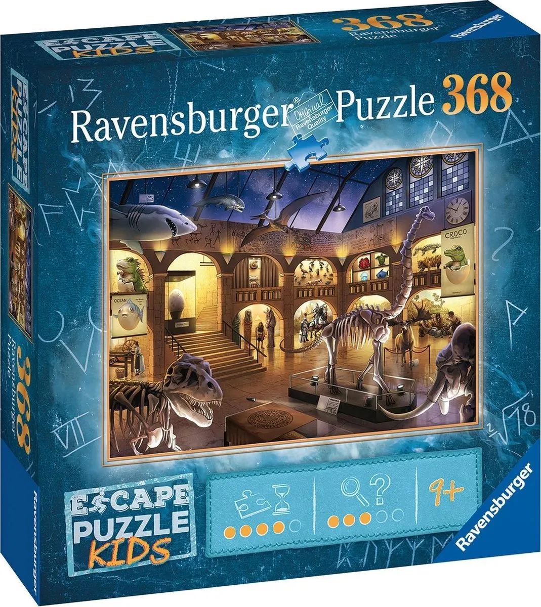 Ravensburger Escape Puzzle Kids Museum 368 Stuks - Multicolor