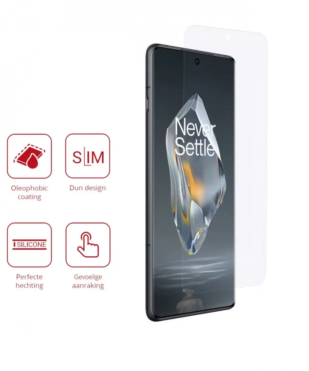 Rosso Screen Protector Ultra Clear 2 Stuks - OnePlus 12R