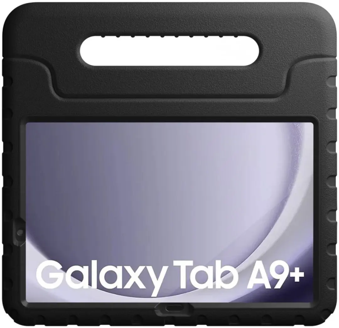 HappyCase Candy+ Kinderhoes Samsung Tab A9 Plus 11" - Zwart - afbeelding 6 van 6