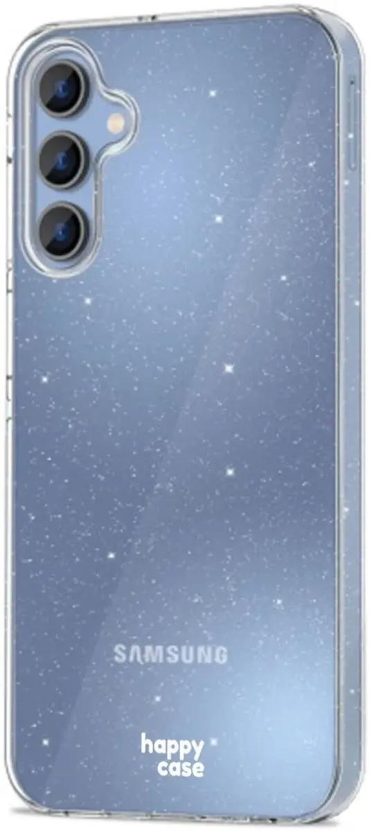 HappyCase Hoesje Glitter Samsung Galaxy A15