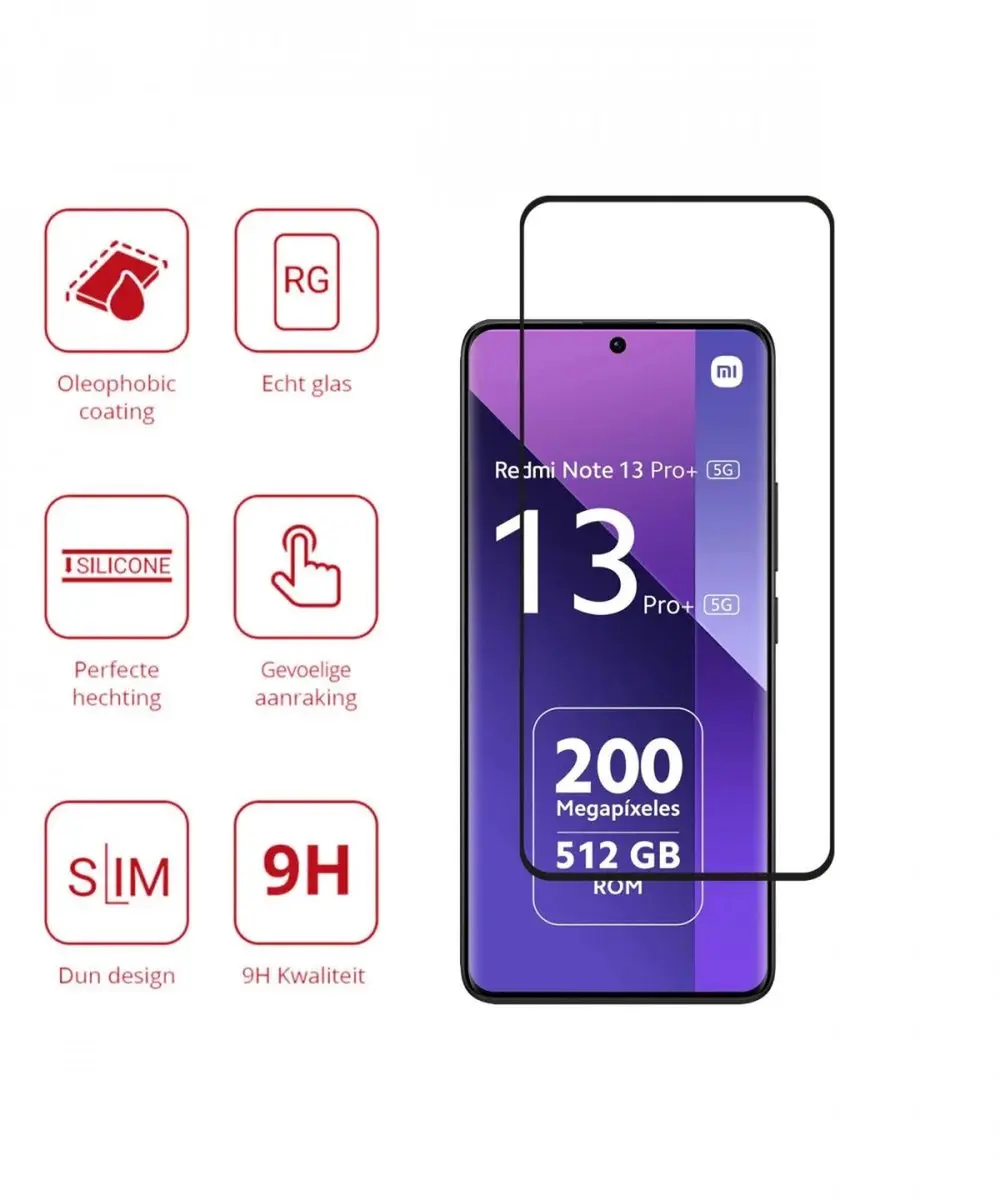 Rosso 9H Tempered Glass Screen Protector Xiaomi Redmi Note 13 Pro+