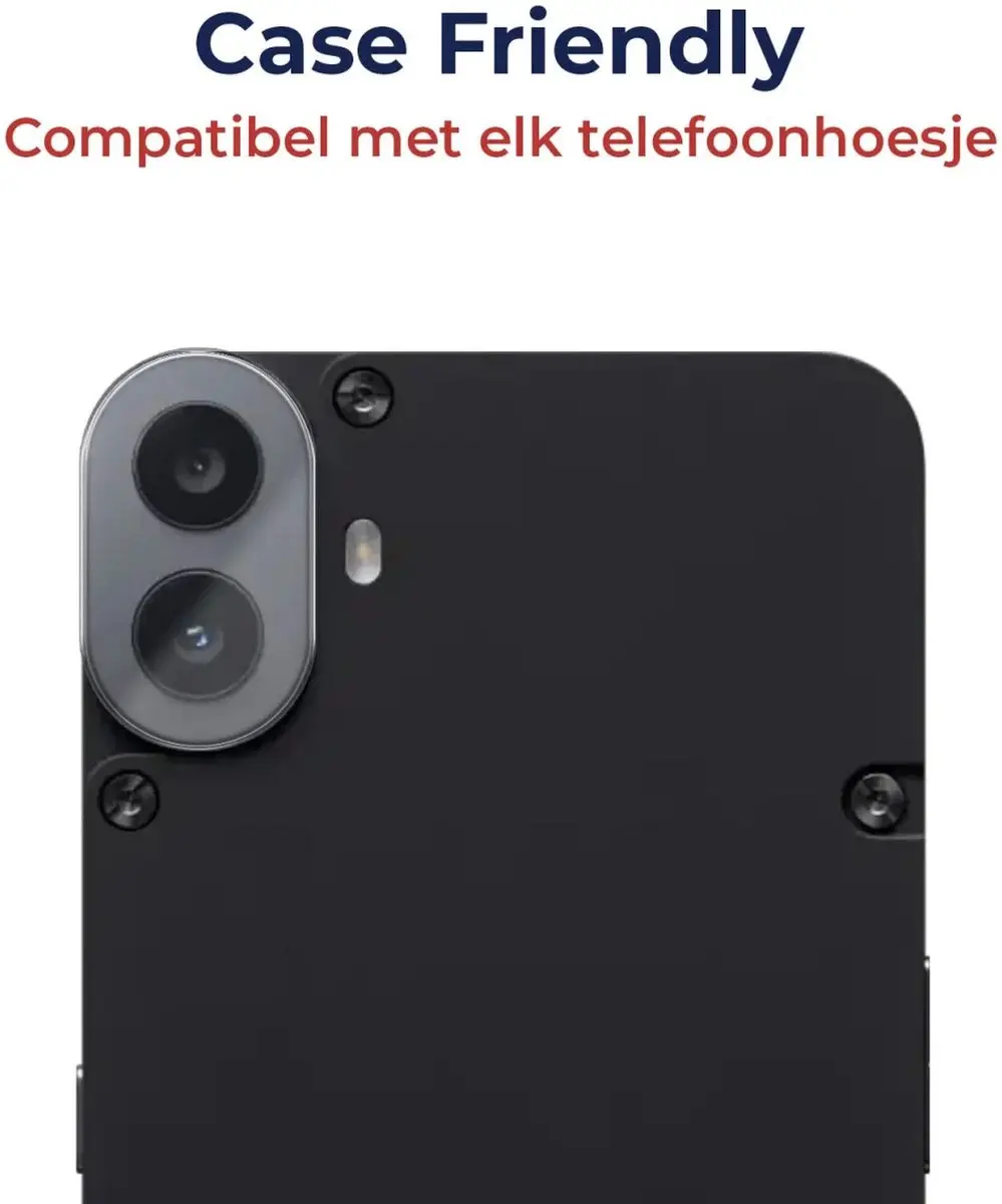 Rosso Camera Lens Bescherming Nothing Phone 1 - Ultra Dun Glas - Transparant