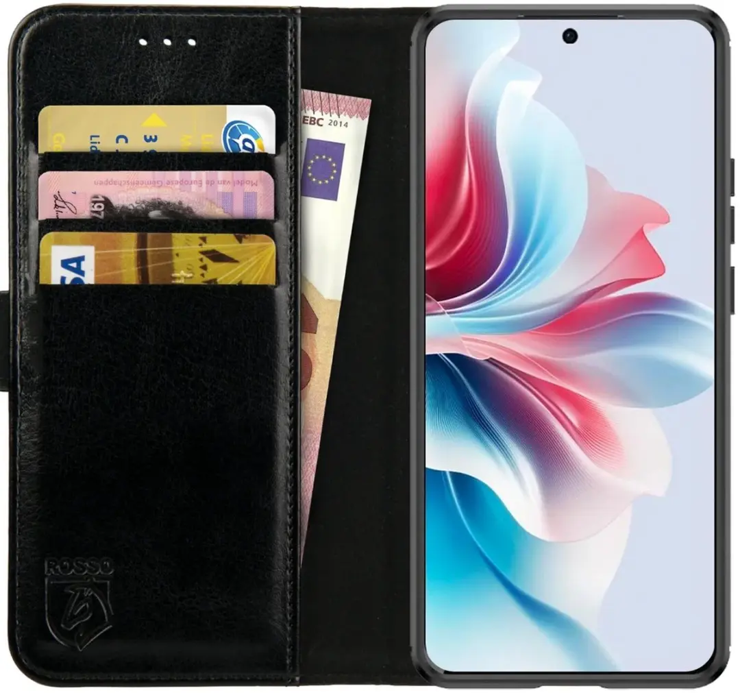 Rosso Element 198200 Wallet Book Case Oppo Reno 11F