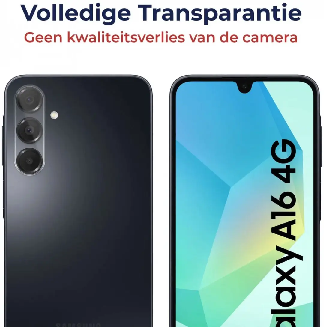 Rosso Camera Protector Samsung Galaxy A16 - Ultra Dun Glas - Transparant