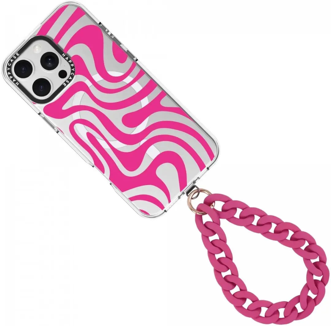 HappyCase Madeira Telefoonkoord 30cm - Roze