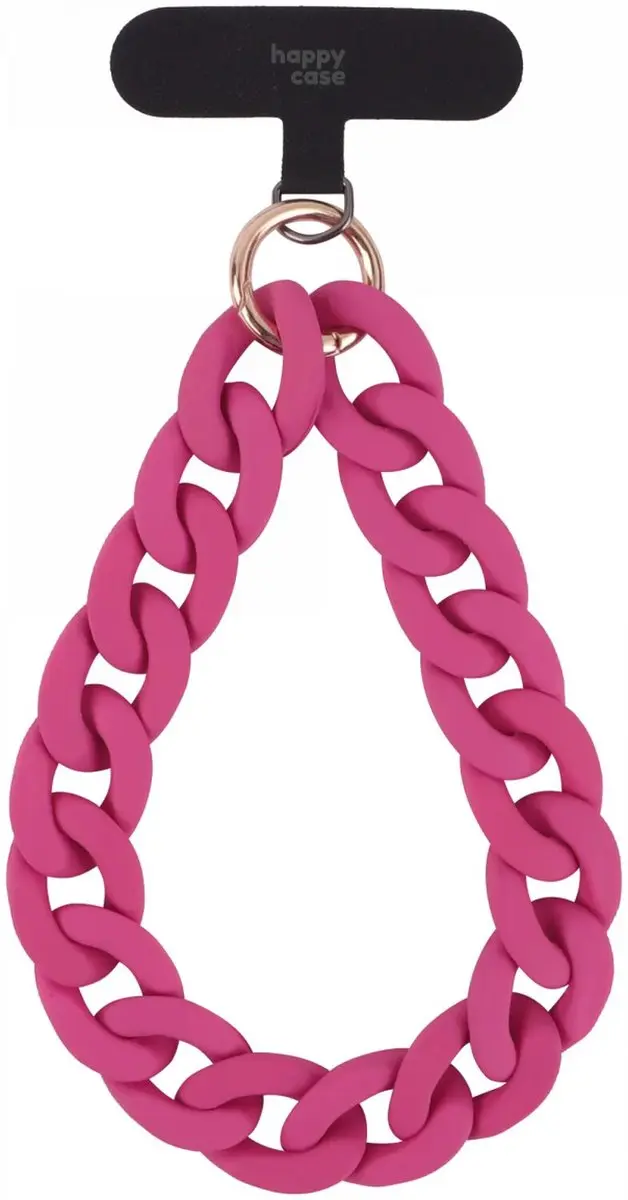 HappyCase Madeira Telefoonkoord 30cm - Roze - afbeelding 6 van 6