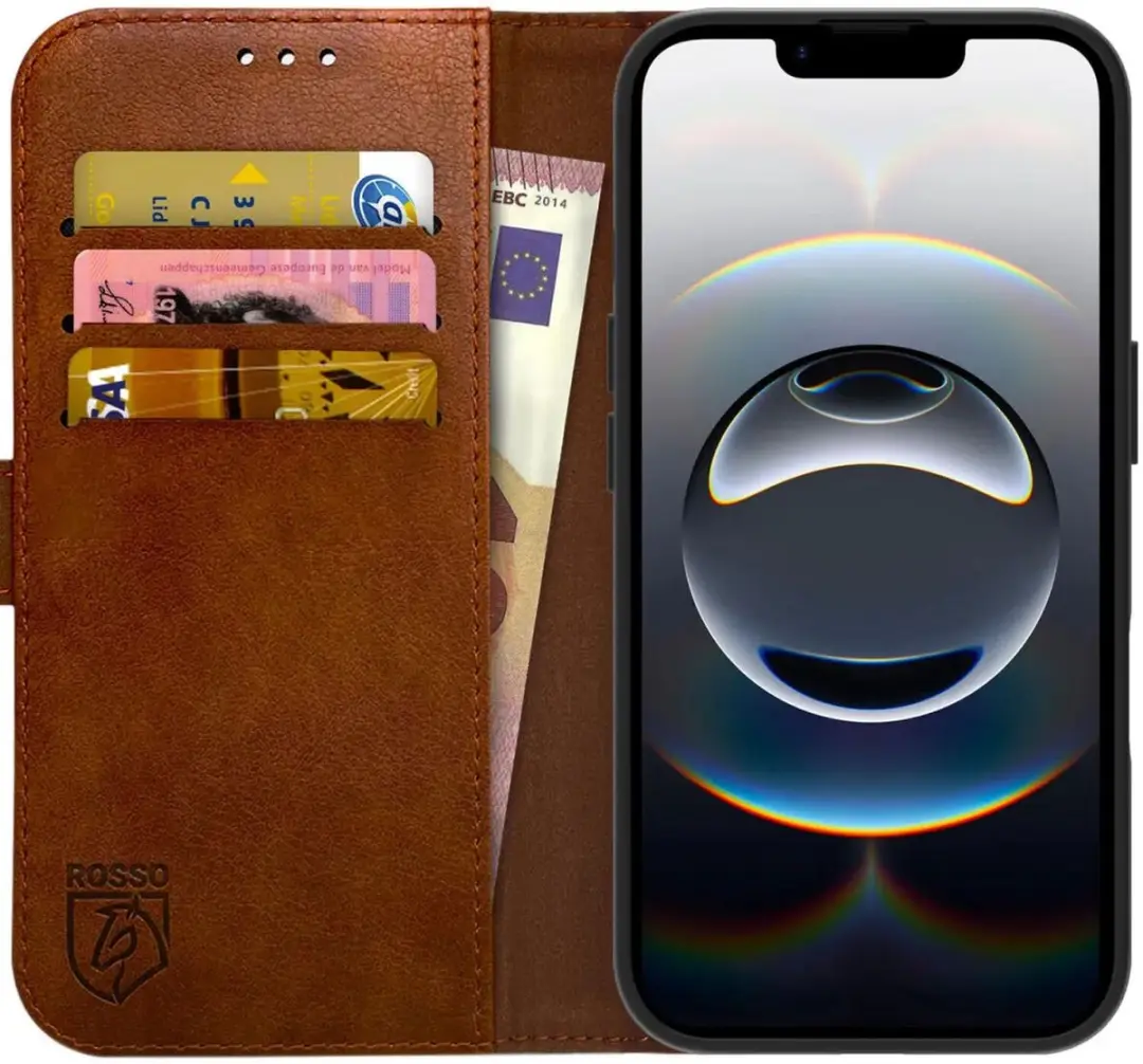 Rosso Element Wallet Book Case iPhone 16/17