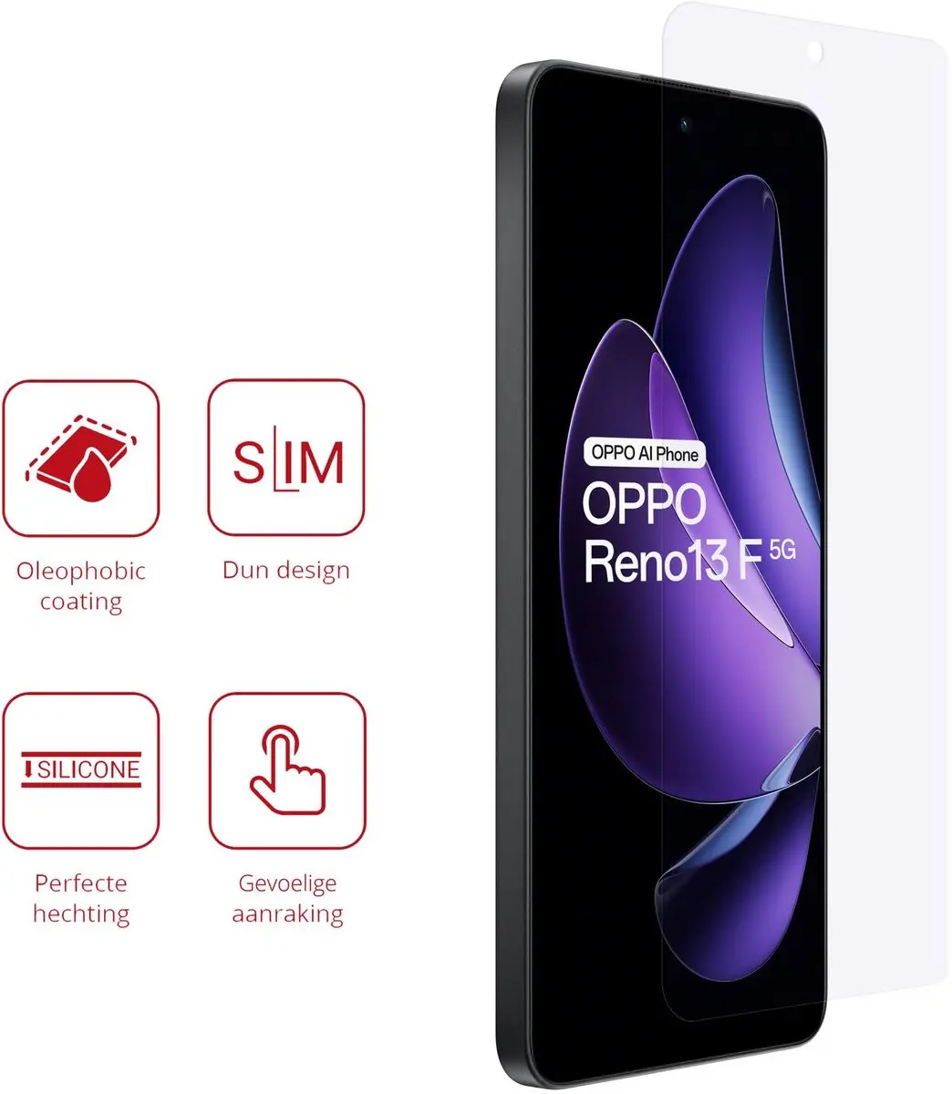 Rosso Screen Protector Oppo Reno 13 F - 2 Stuks