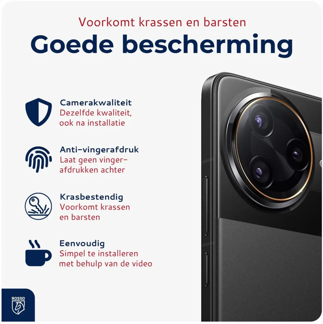 Rosso Camera Protector Xiaomi Poco F7 Ultra - Ultra Dun Glas - afbeelding 6 van 6