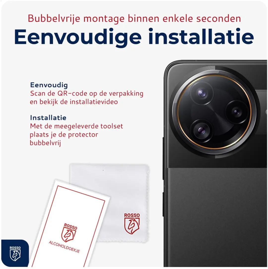 Rosso Camera Protector Xiaomi Poco F7 Ultra - Ultra Dun Glas