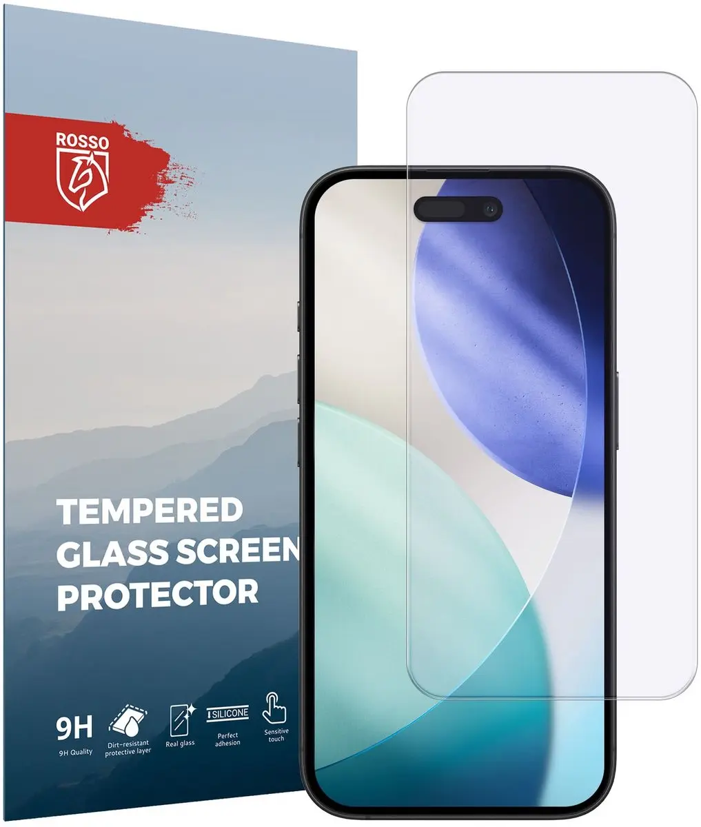 Rosso Screen Protector Geschikt voor iPhone 17 / 17 Pro