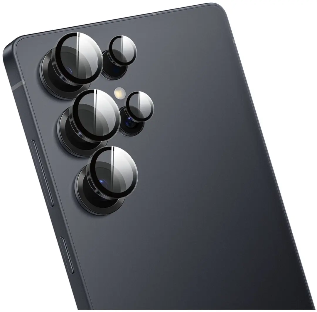 Rosso Camera Frame Protector Samsung Galaxy S25 Ultra - 9H Glas - Transparant
