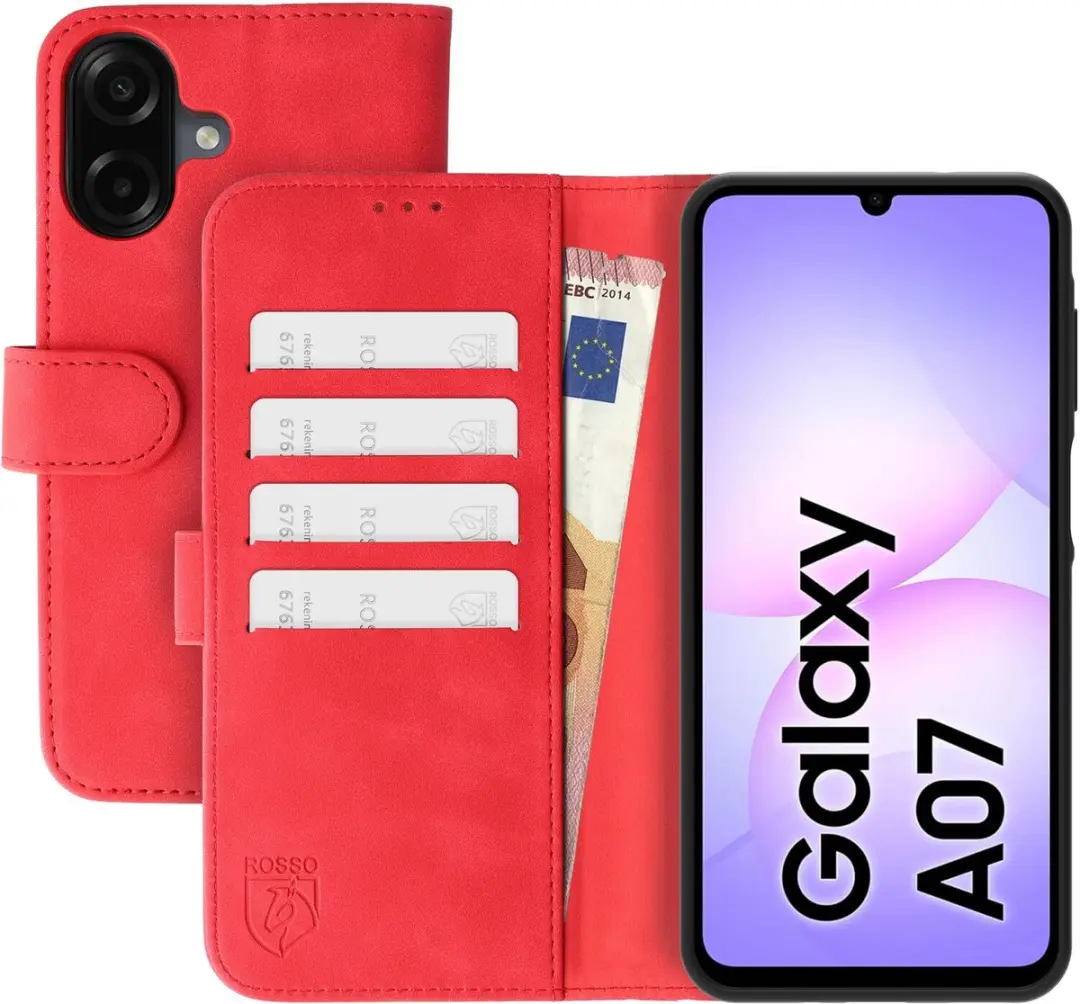 Rosso Element Wallet Book Case Samsung Galaxy A07