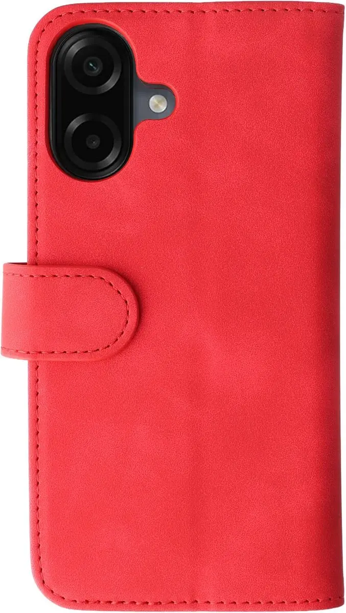 Rosso Element Wallet Book Case Samsung Galaxy A07 - 3 Pasjes - Rood