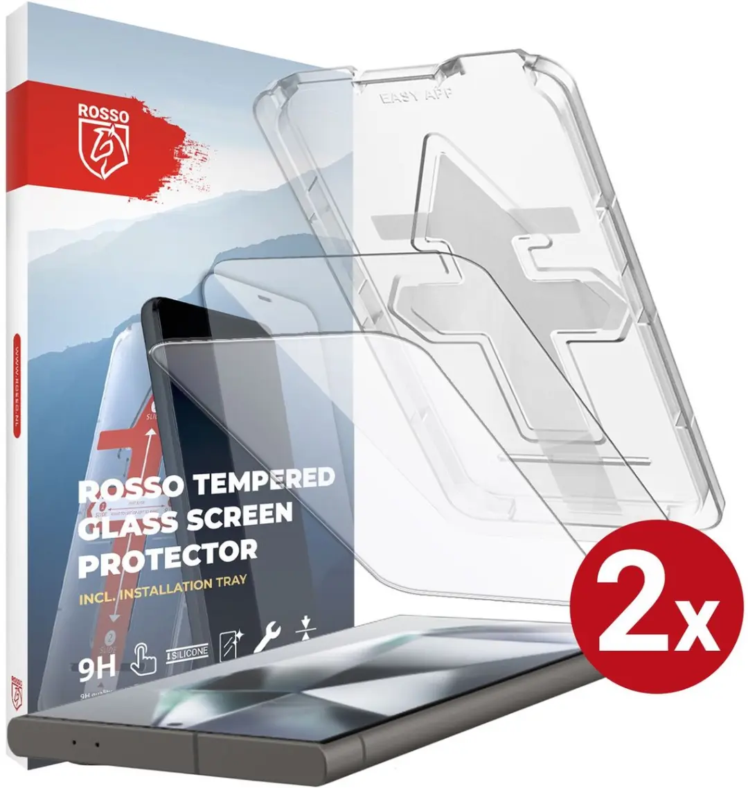Rosso Screenprotector Samsung Galaxy S24 Ultra 2-Pack
