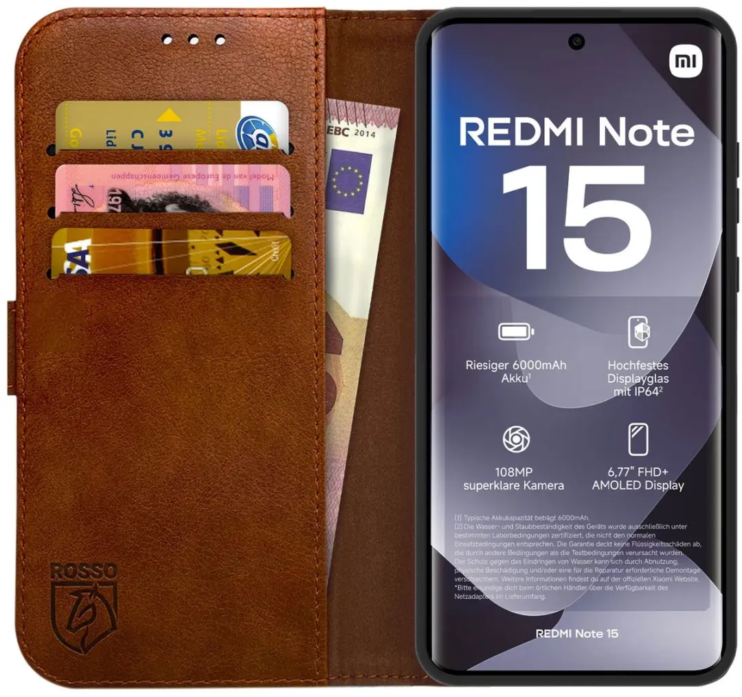 Rosso Element Wallet Book Case 228291