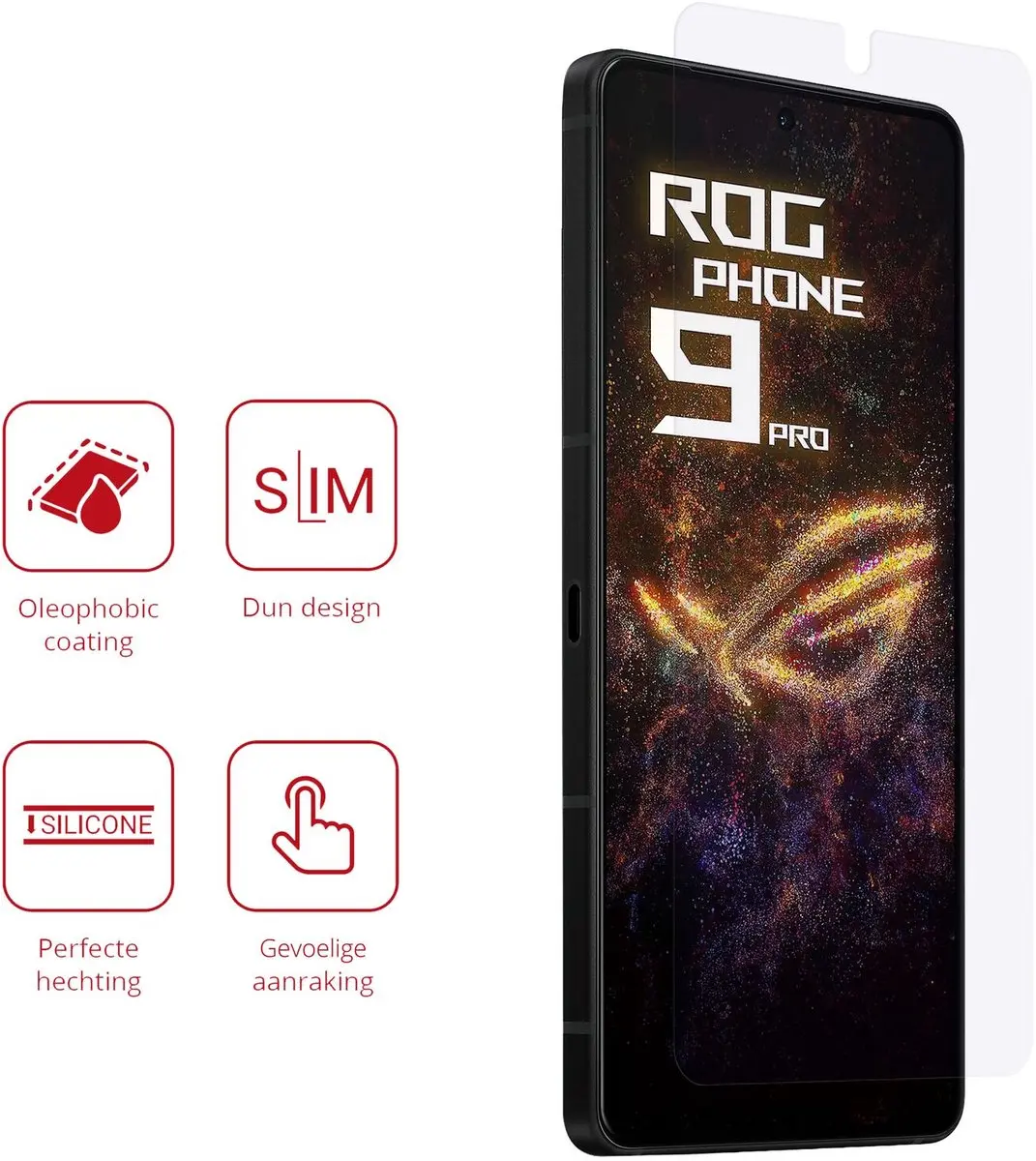 Rosso Screen Protector ASUS ROG Phone 9 Pro - 2 Stuks