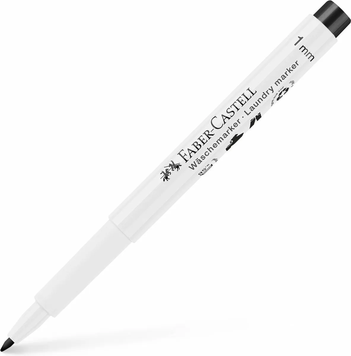 Faber-Castell Wasmarkeerstift FC-159502 - Zwart