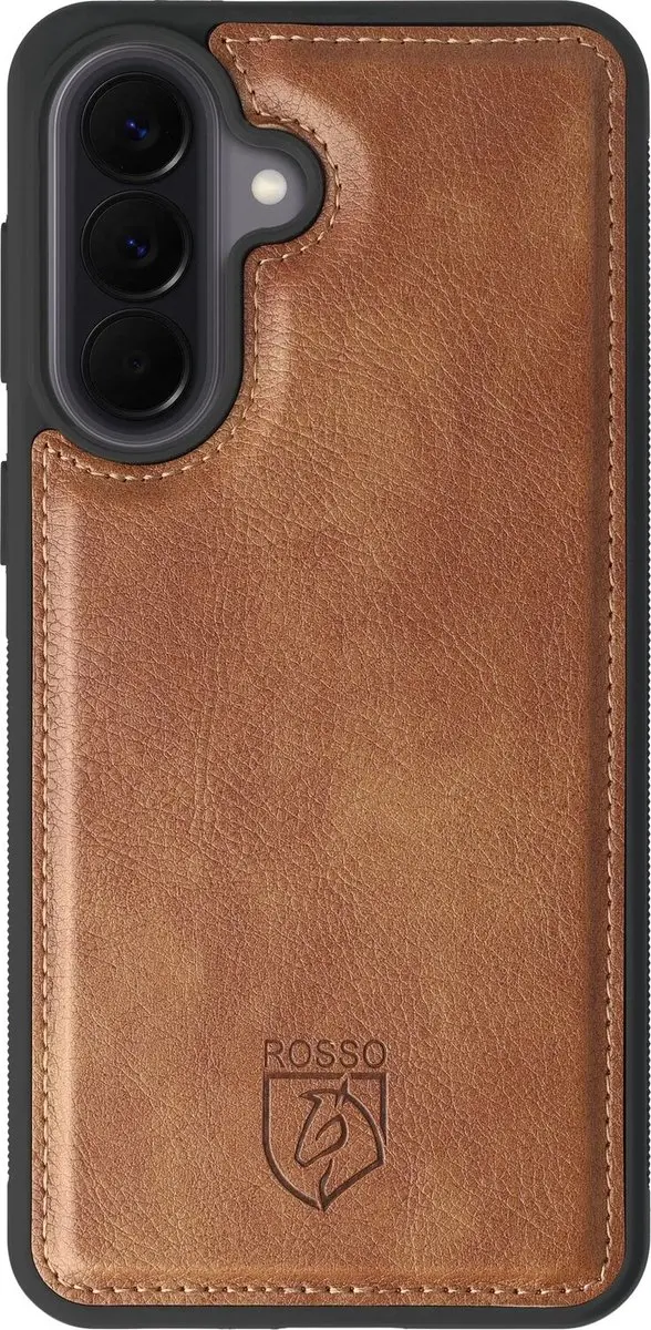 Rosso Element 249729 Hoesje Samsung Galaxy A57 - 3 Pasjes - Bruin - afbeelding 6 van 6