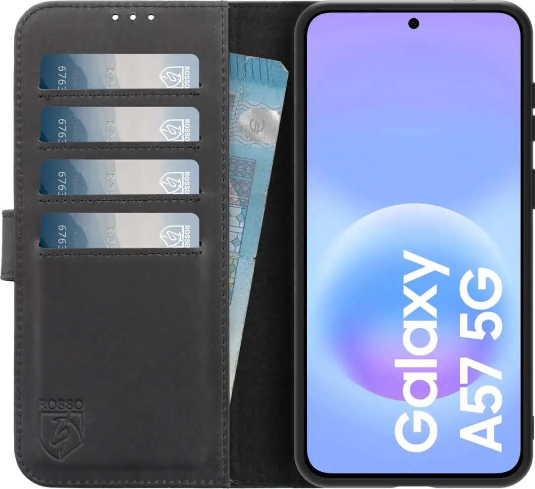 Rosso Deluxe Echt Leer Hoesje Samsung Galaxy A57