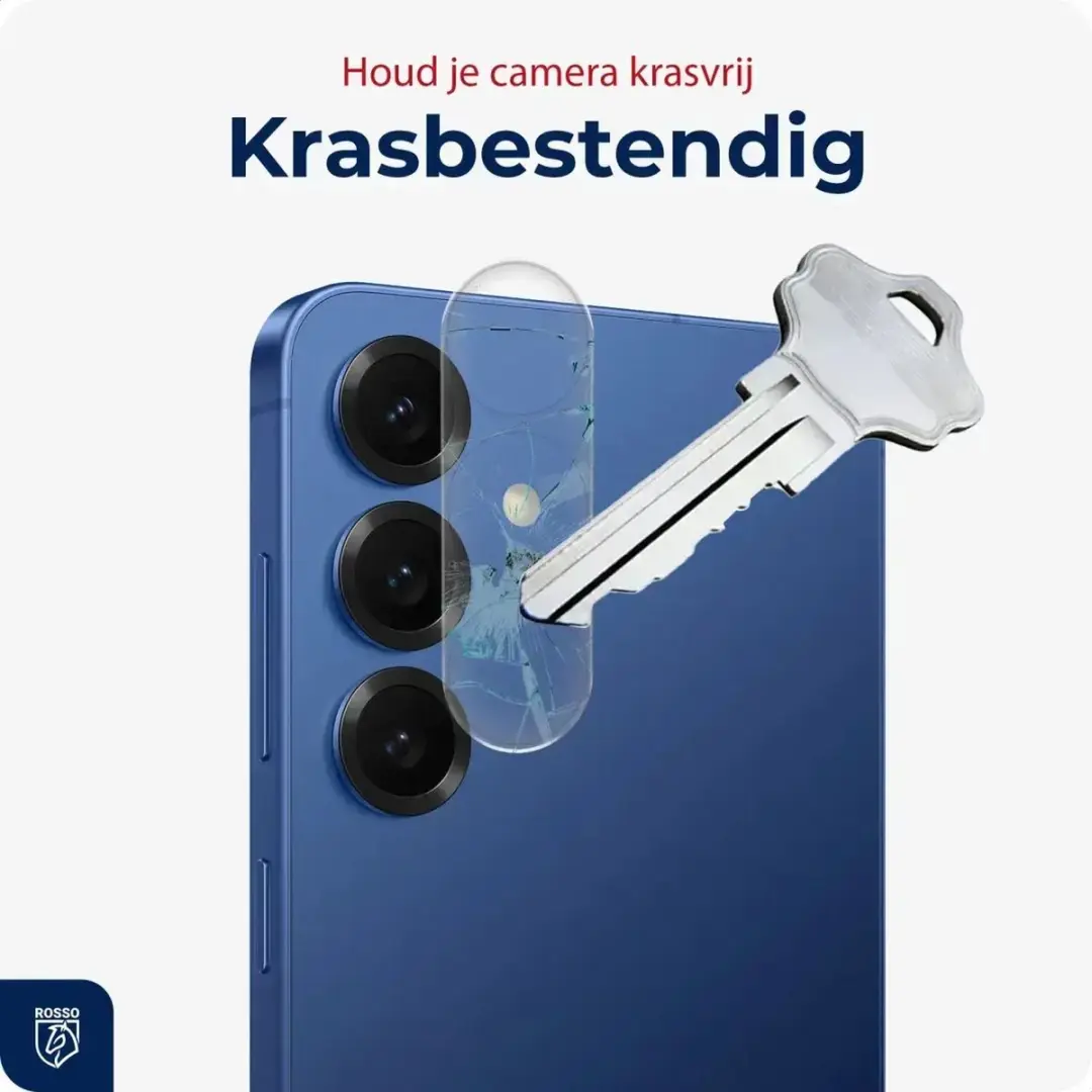 Rosso Camera Protector Samsung Galaxy A37 - Ultra Dun Glas - Transparant