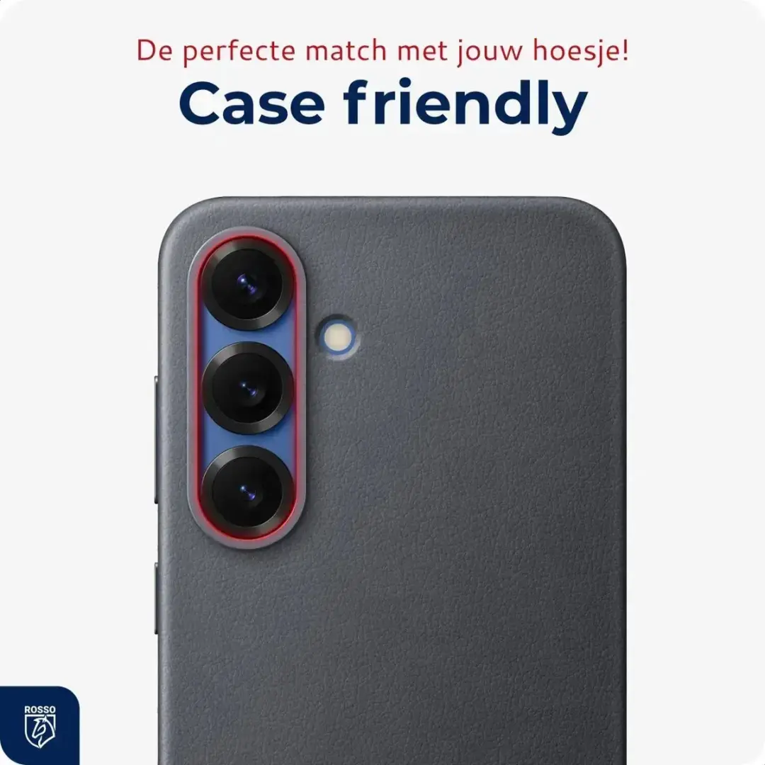 Rosso Camera Protector Samsung Galaxy A37 - Ultra Dun Glas - Transparant