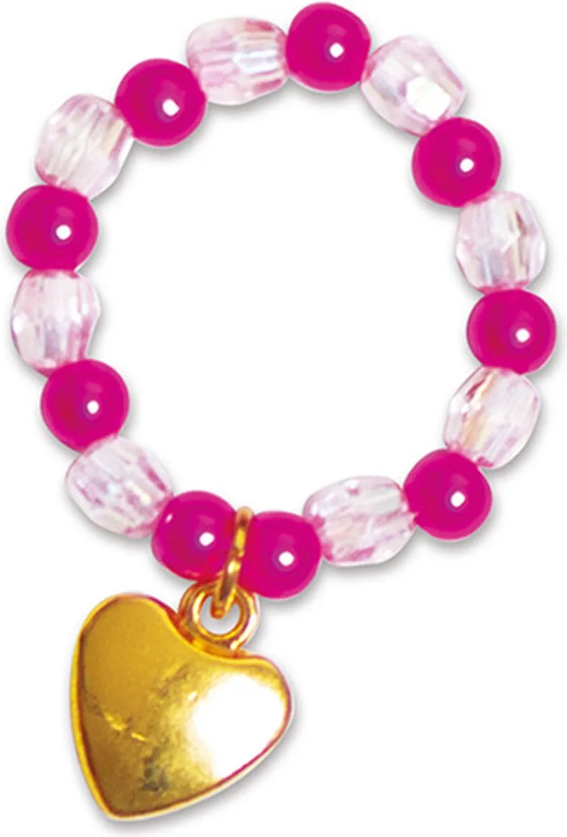 Janod Les Ateliers Bijoux 10 Ringen Set - Multicolor - afbeelding 6 van 6