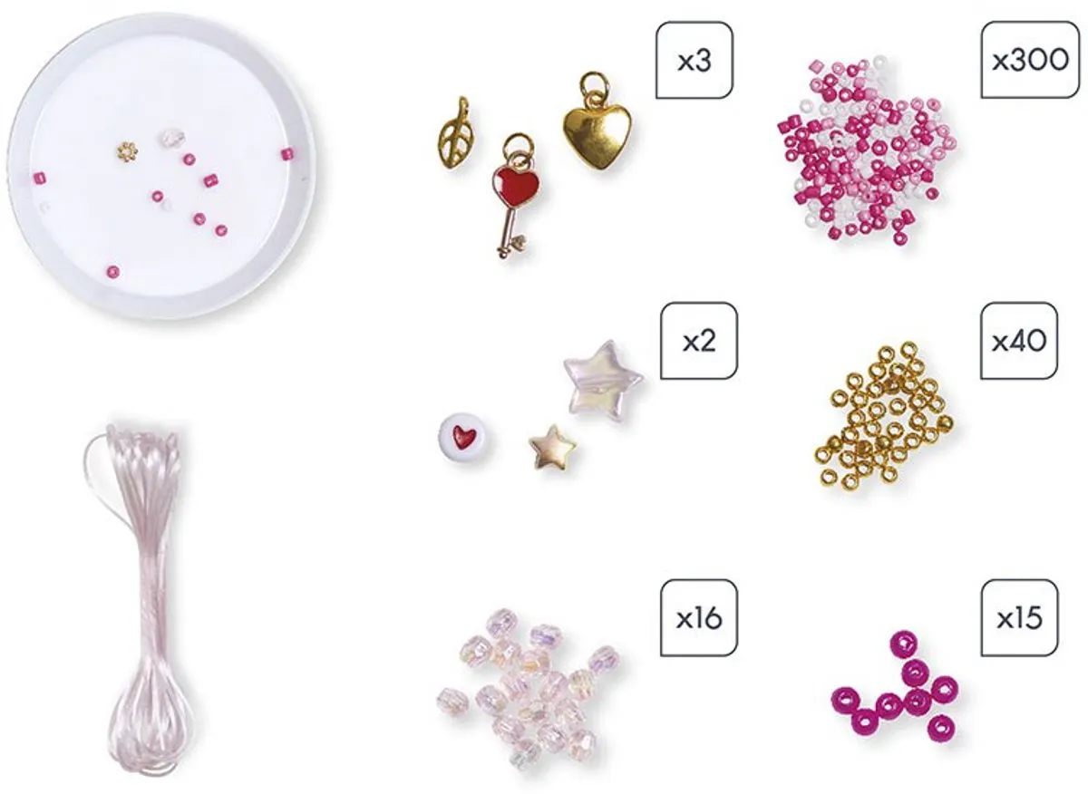 Janod Les Ateliers Bijoux 10 Ringen Set - Multicolor