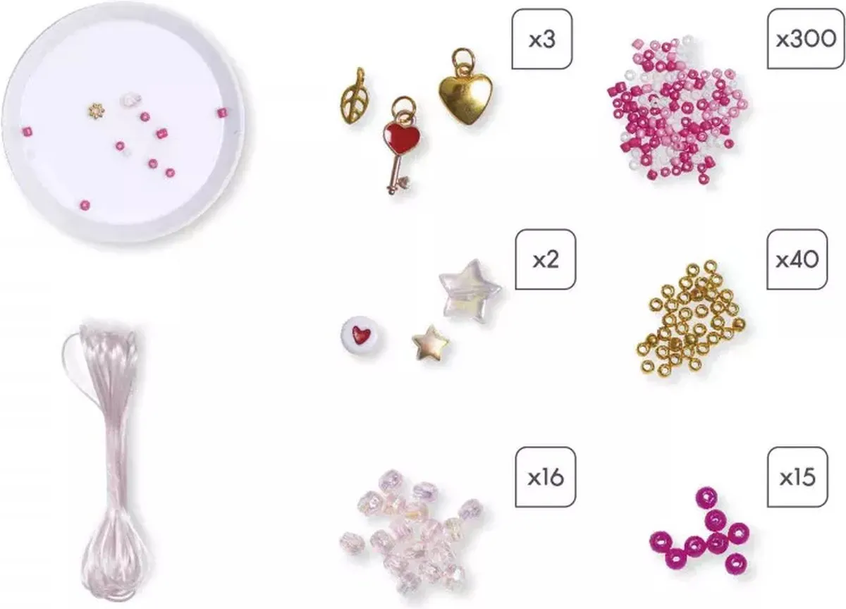 Janod Les Ateliers Bijoux 10 Ringen Set - Multicolor