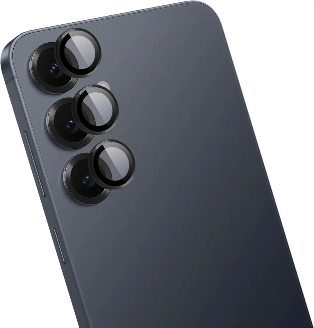 Rosso Camera Frame Protector Samsung Galaxy A57 - 9H Glas - Zwart