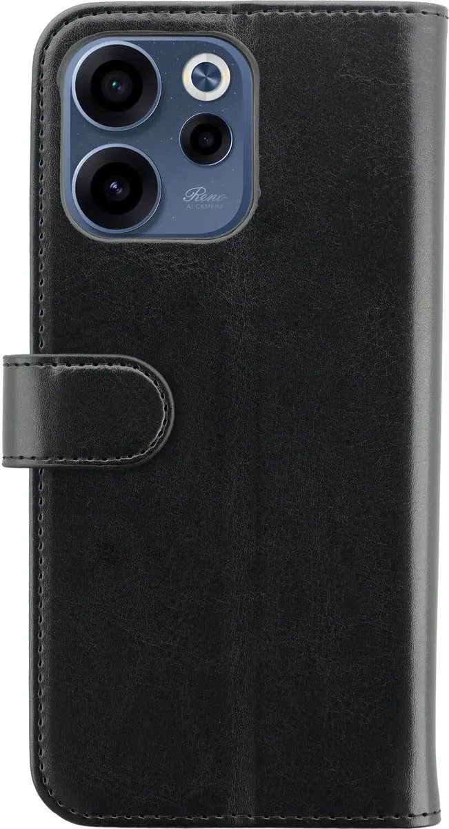 Rosso Element Wallet Book Case Oppo Reno 15 Pro - 3 Pasjes - Zwart