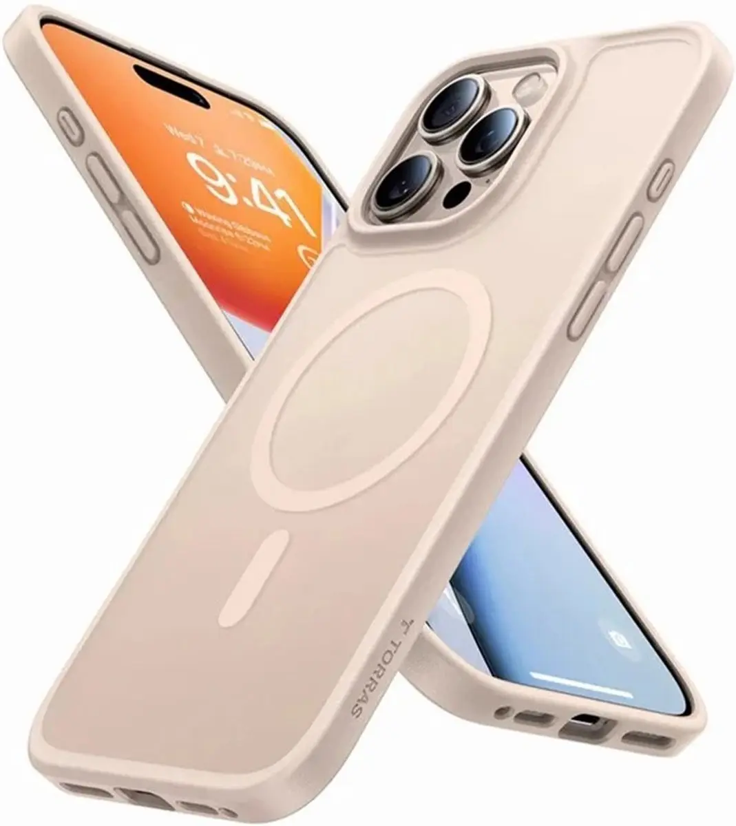 Torras Geschikt voor iPhone 16 Pro Max hoesje