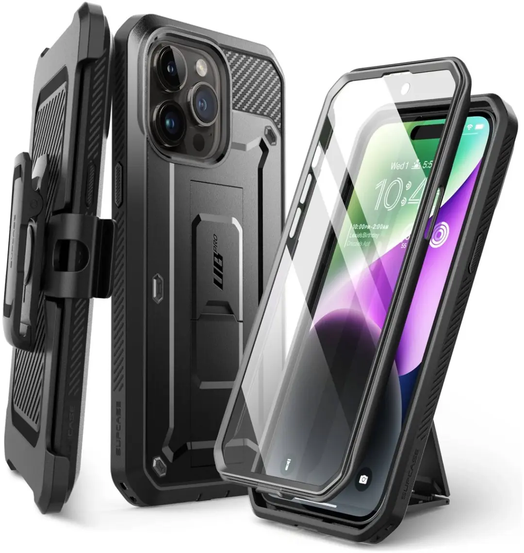 Supcase Unicorn Beetle Case iPhone 15 Pro Max 10779 - Zwart