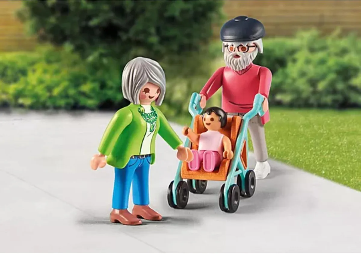 Playmobil My Life Grootouders met baby 71613 - Multicolor - afbeelding 6 van 6