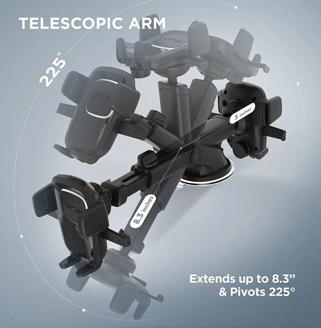 iOttie Easy One Touch 4 Autohouder - Zwart