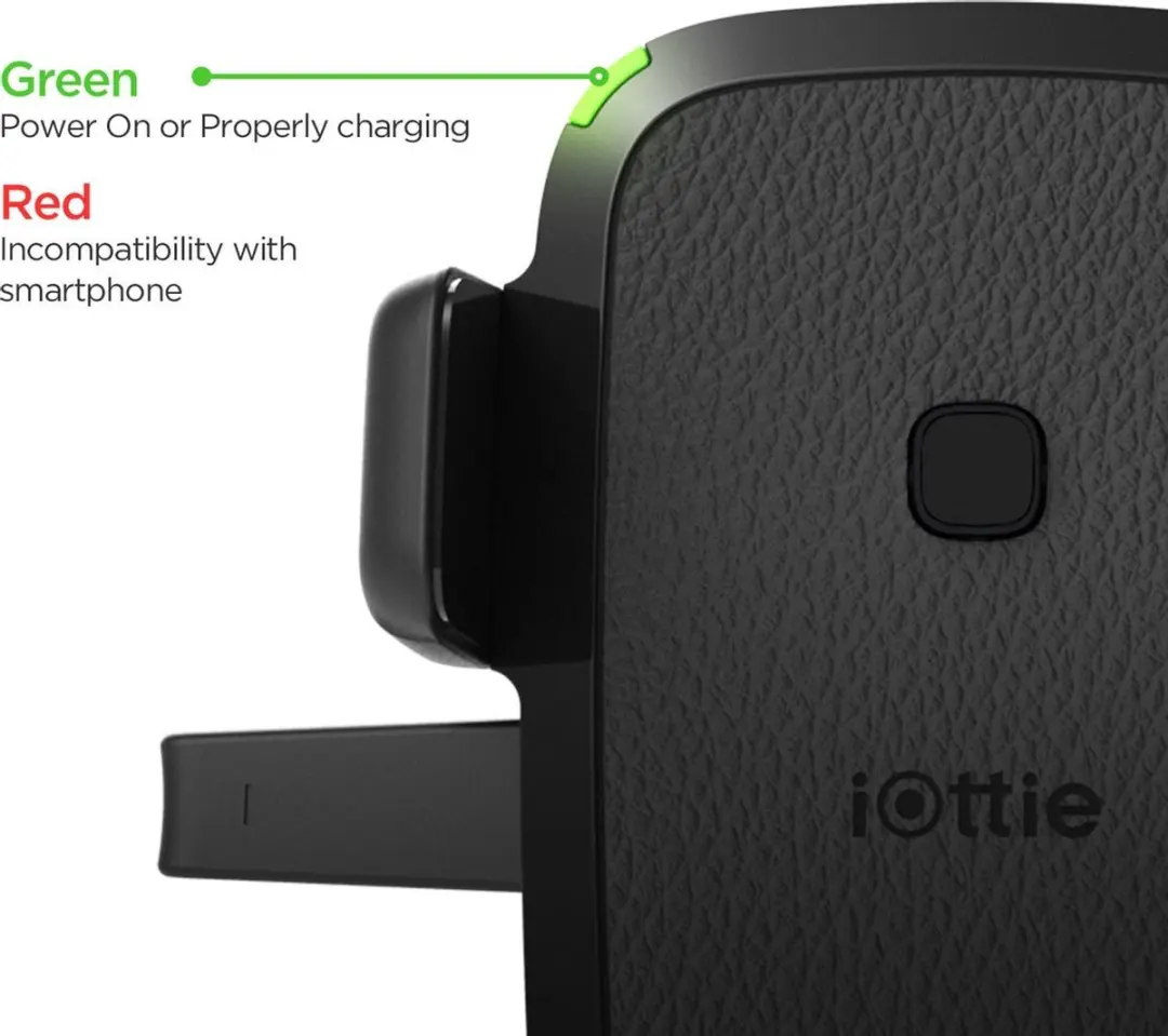 iOttie Easy One Touch 4 Wireless Qi Car Mount - Zwart