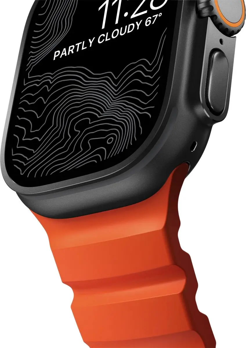 Nomad Rocky Point Horlogeband - Oranje - 45/46/49mm - afbeelding 6 van 6